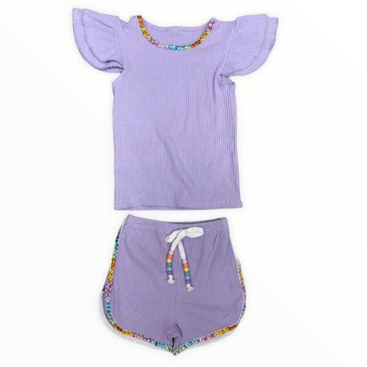 Lola & the Boys Candy Gem Ruffle Set