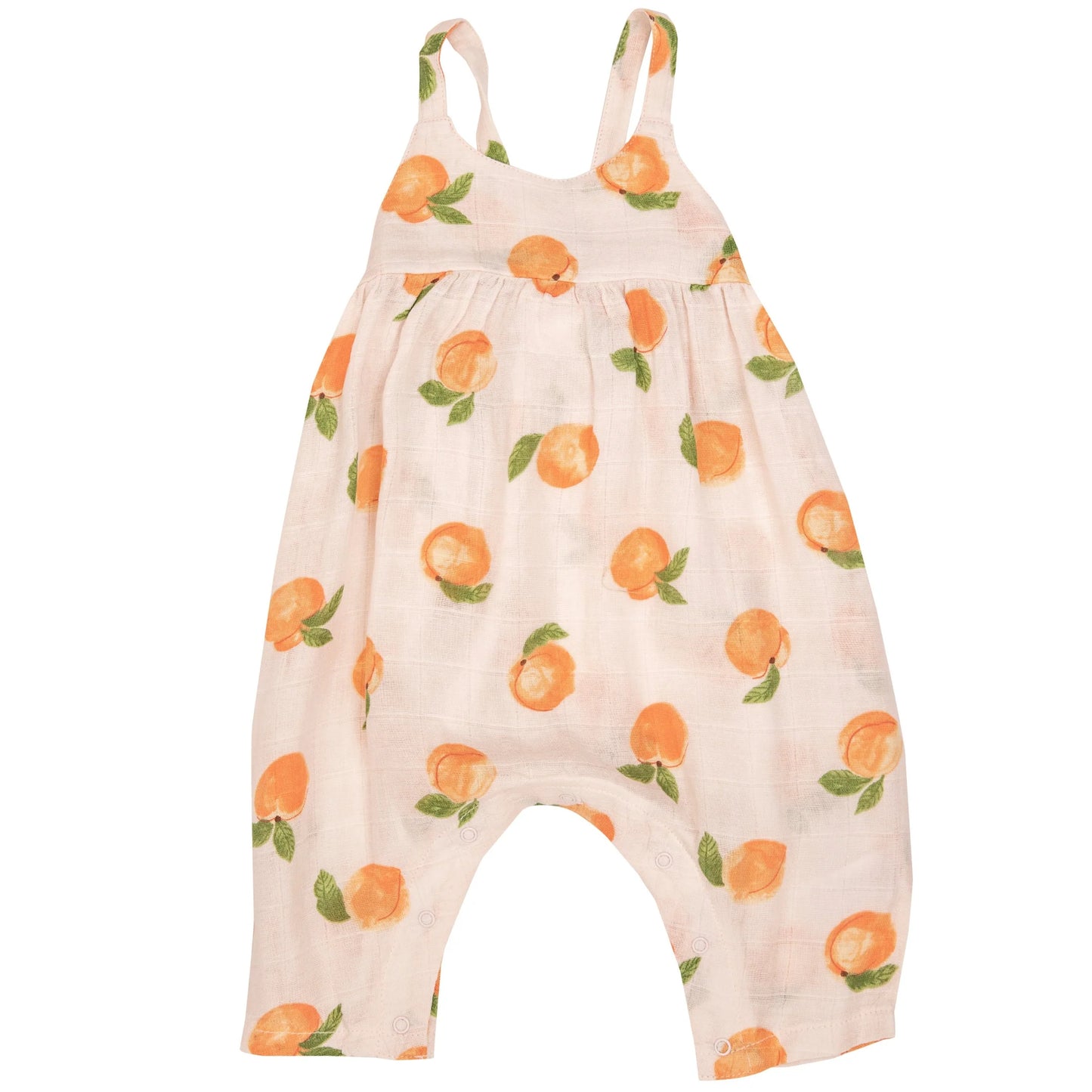 Angel Dear Tie Back Romper- Peaches