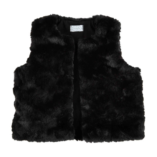 Girl's Fur Vest