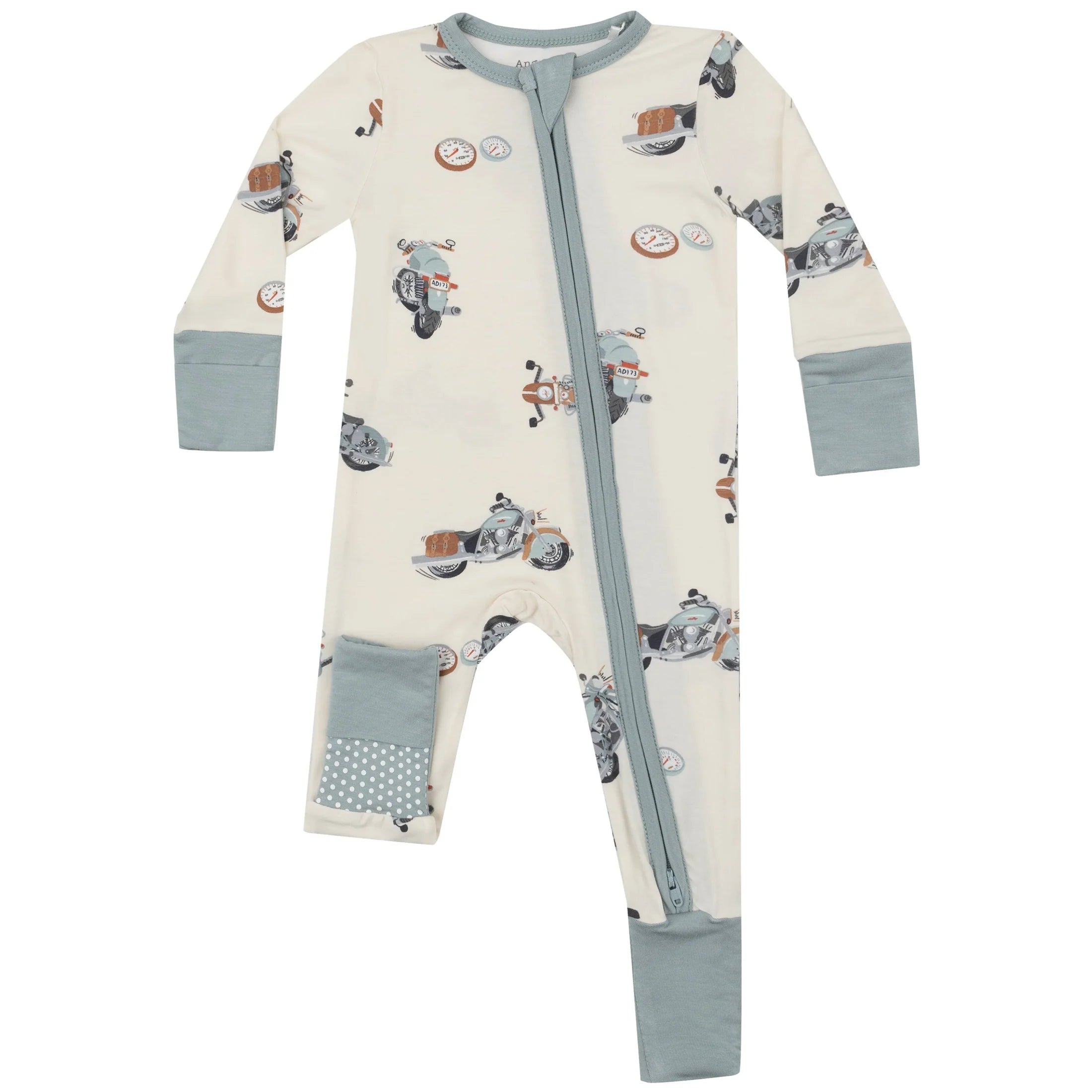 Angel Dear Two Way Zipper Rompers