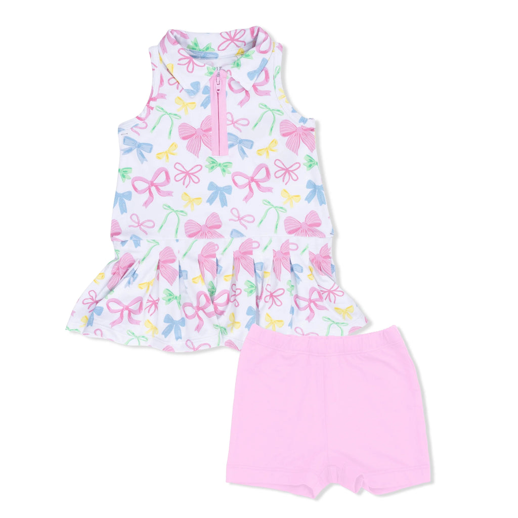 Angel Dear Sweet Bows Tennis Dress