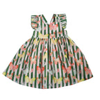 Josie Dress- Green Butterfly