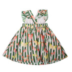 Josie Dress- Green Butterfly