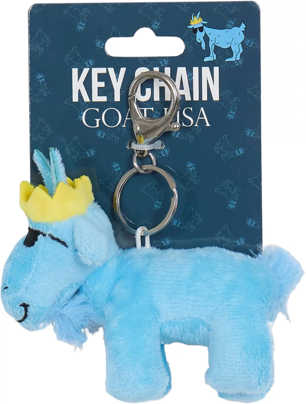 Goat USA Plushie Keychain