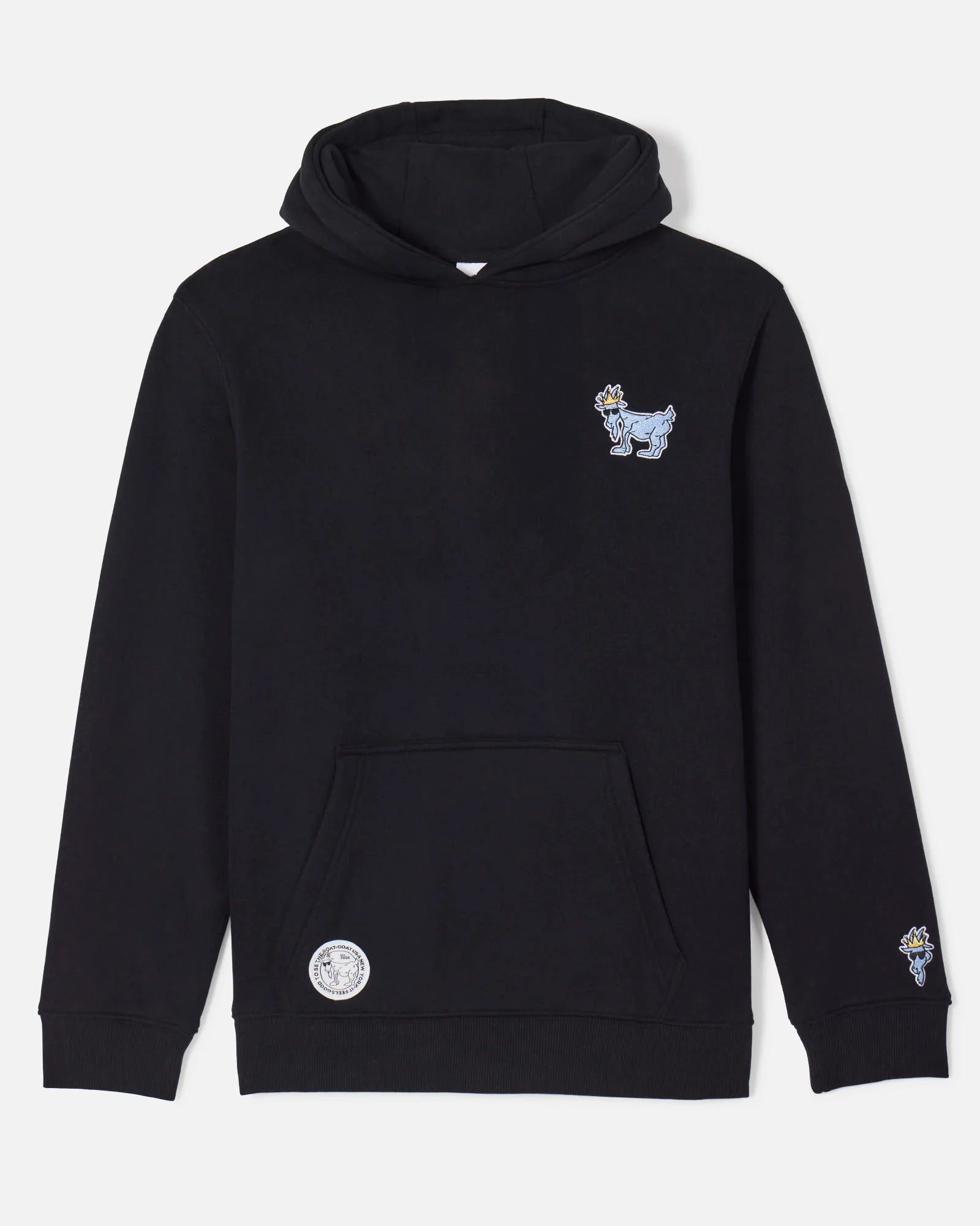 Goat USA Hooded Sweatshirt - Black
