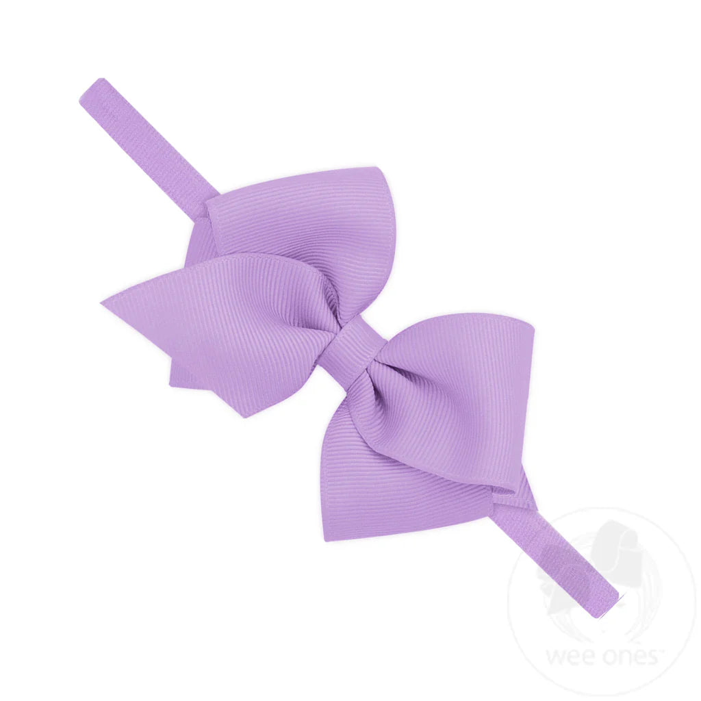 Wee Ones XS Bow on Matching Nylon Band