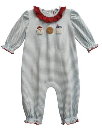 Milk and Cookies Girls Romper