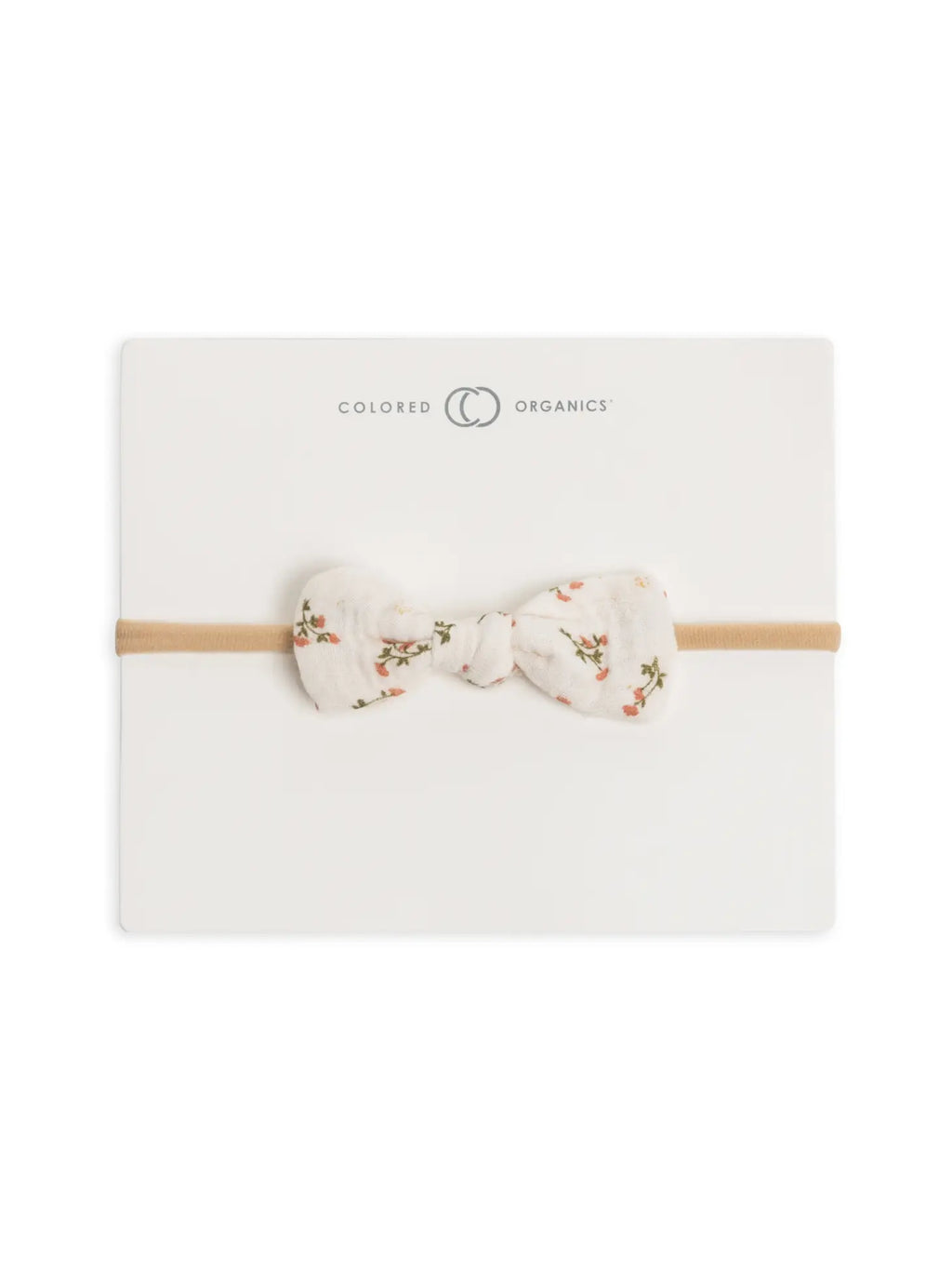 Organic Baby Muslin Bow