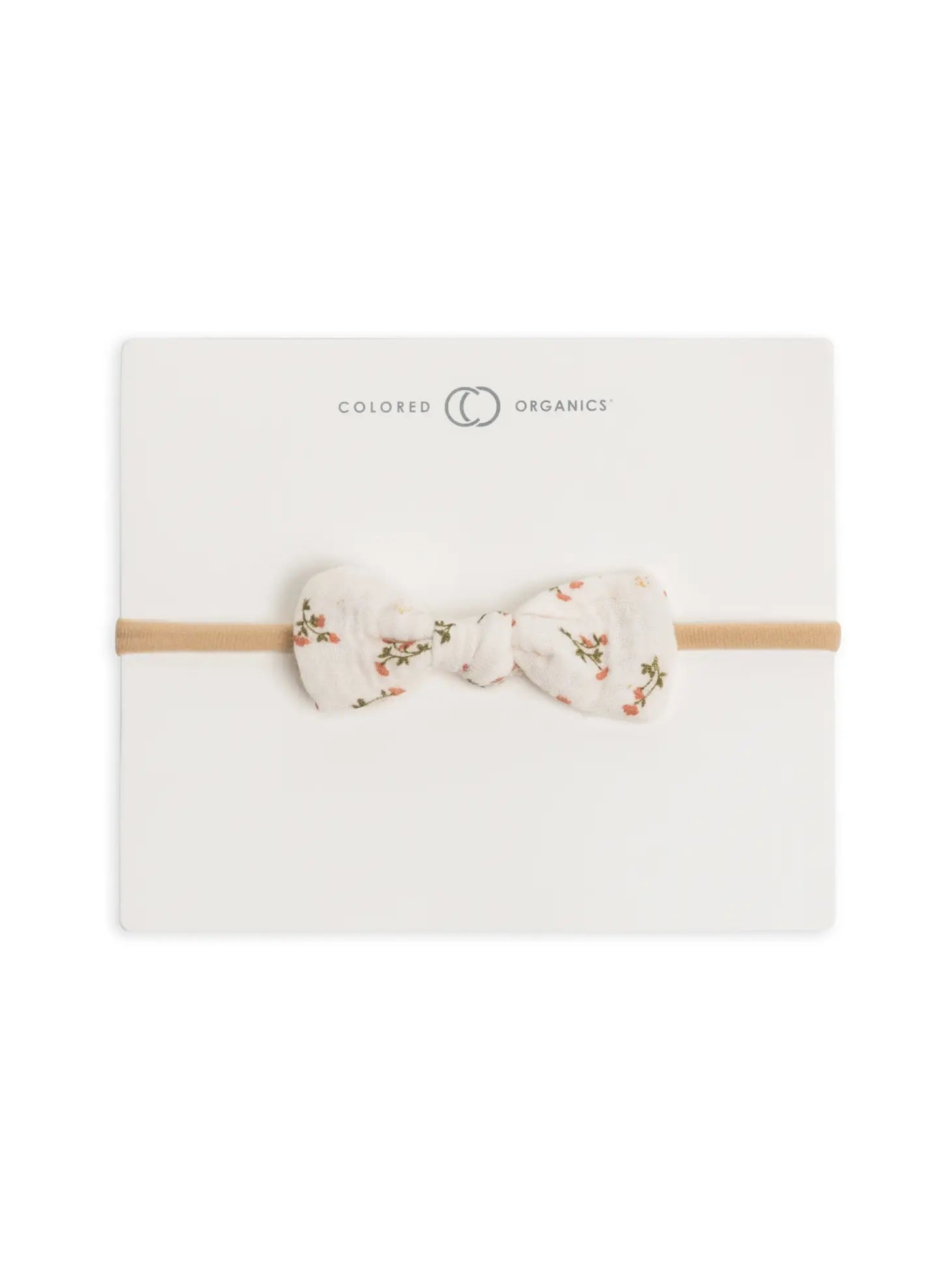 Organic Baby Muslin Bow