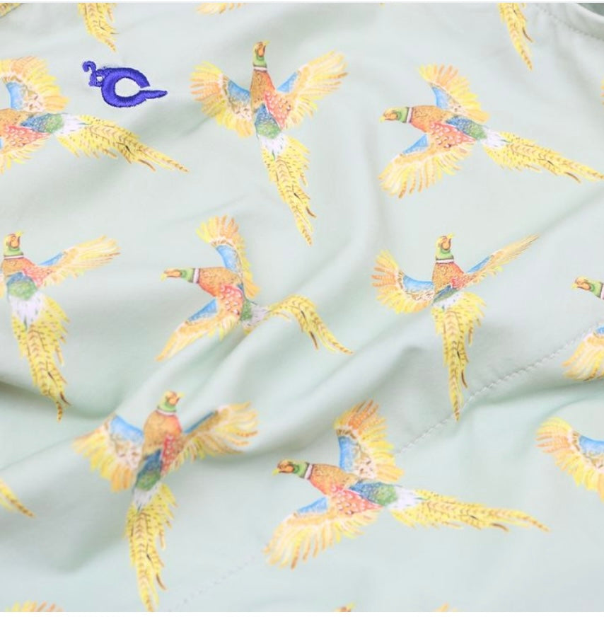 Blue Quail Long Sleeve Patch Shirt