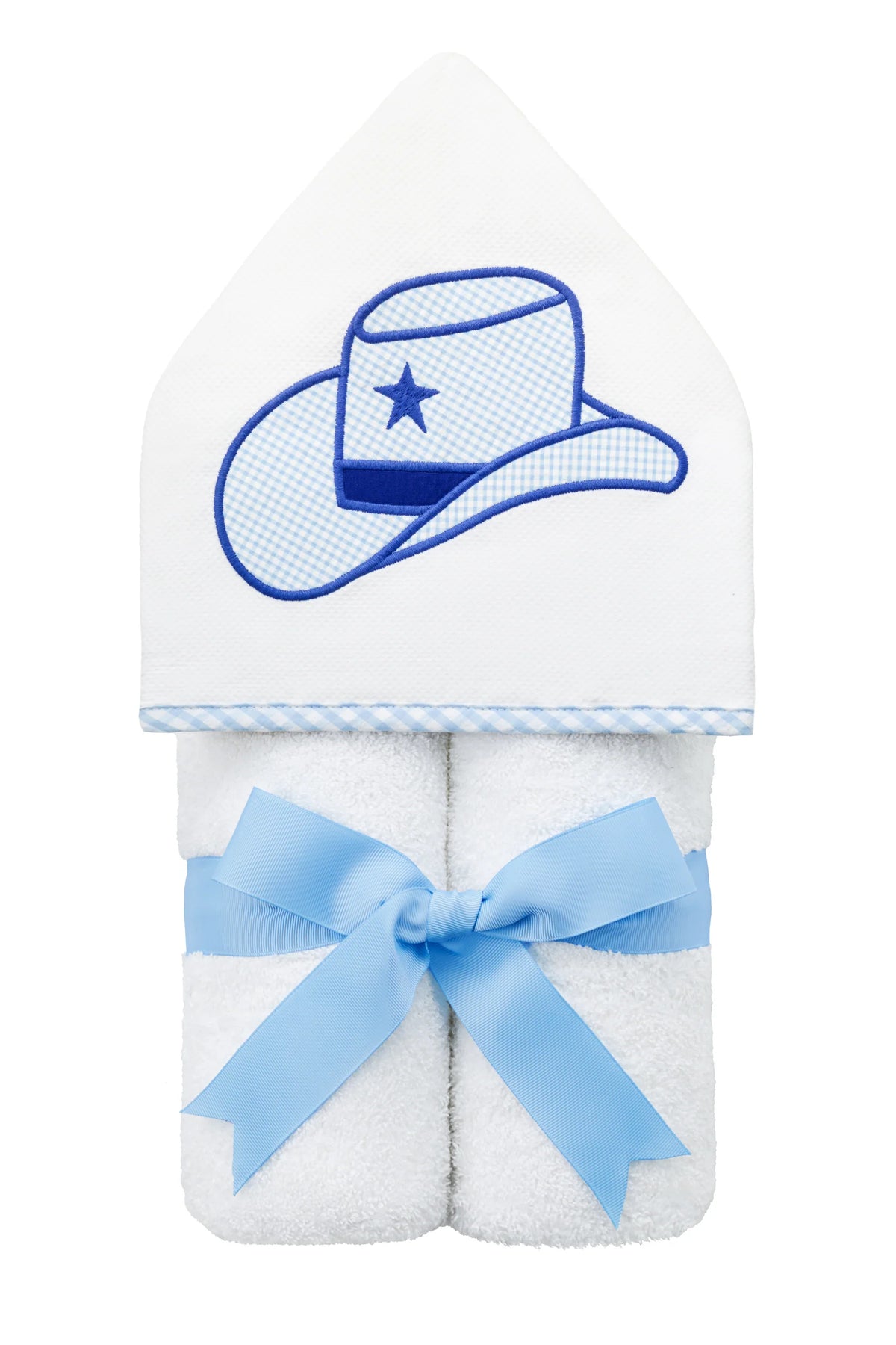 3 Marthas Everykid Towel Cowboy Hat Blue