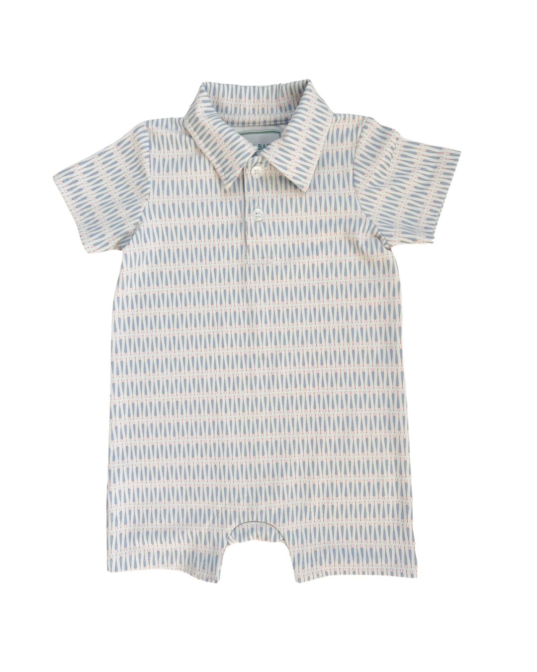 Hollis Baker Knox Romper - Baseball
