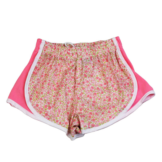 Funtasia Too Shorts- Pink Floral Shorts with Pink Side