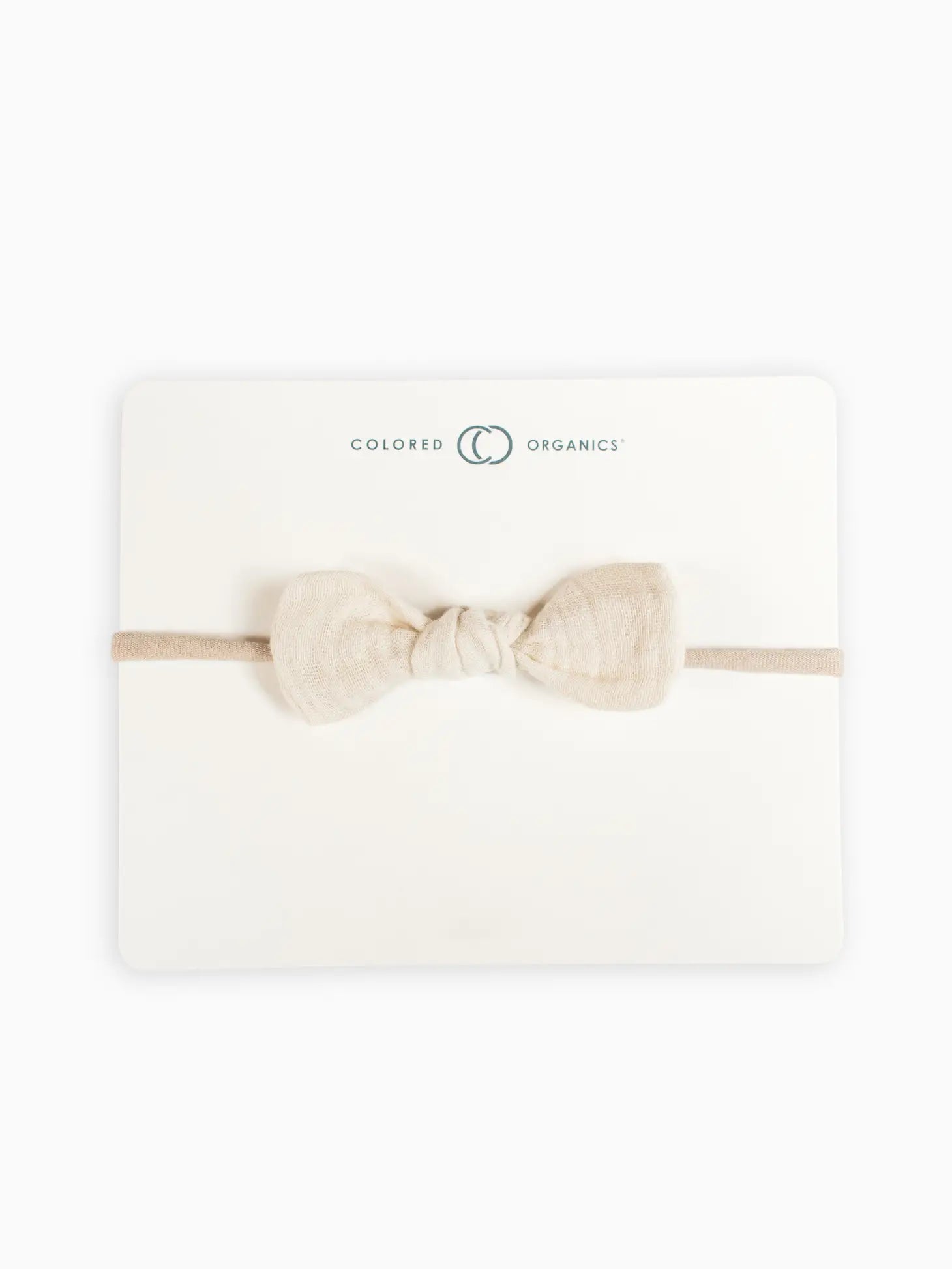 Organic Baby Muslin Bow