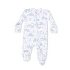 2-Way Zipper Footie- Farm Animal Party