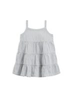 Organic Baby Cari Seersucker Tiered Dress