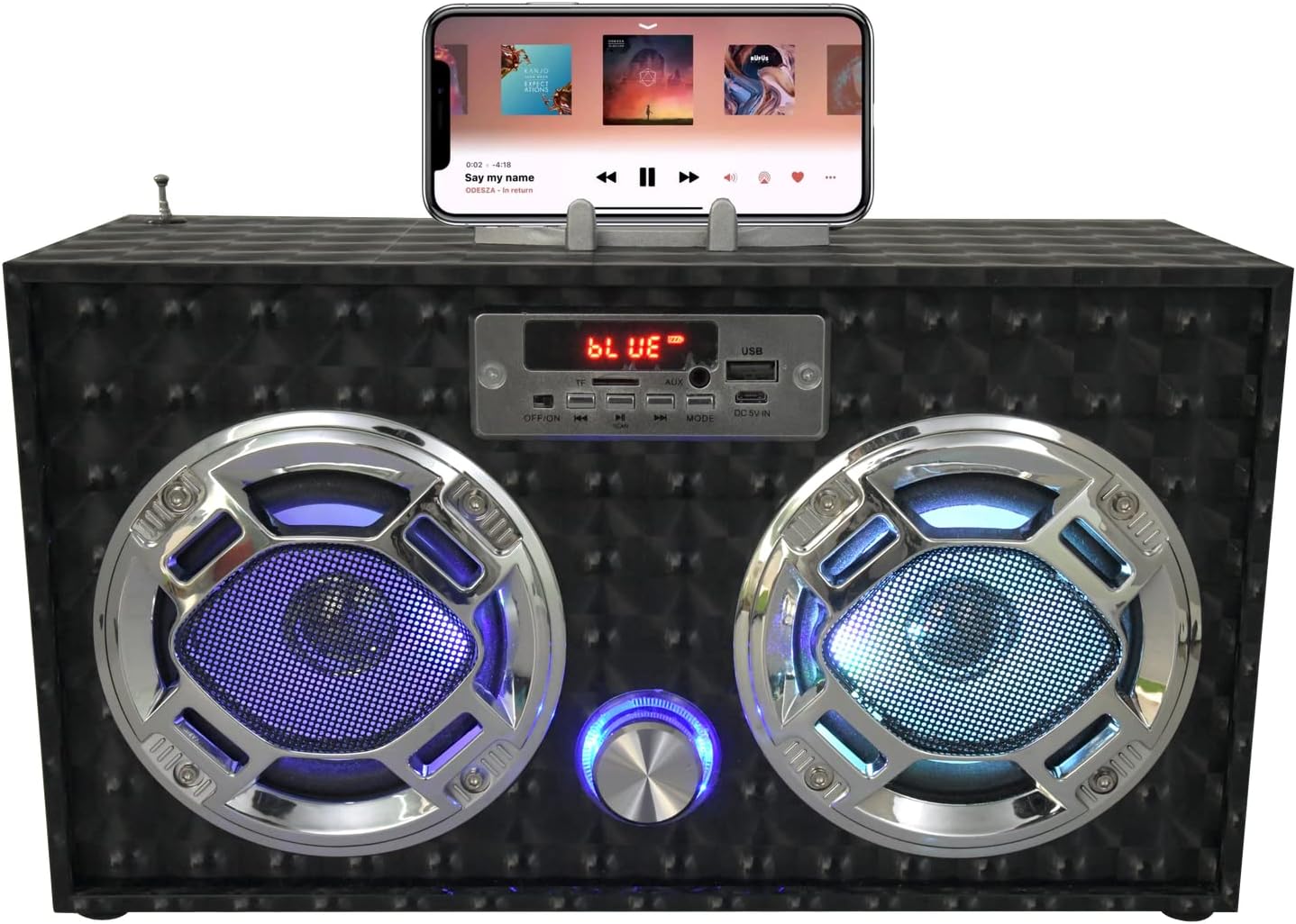 Bling Retro Bluetooth Boombox