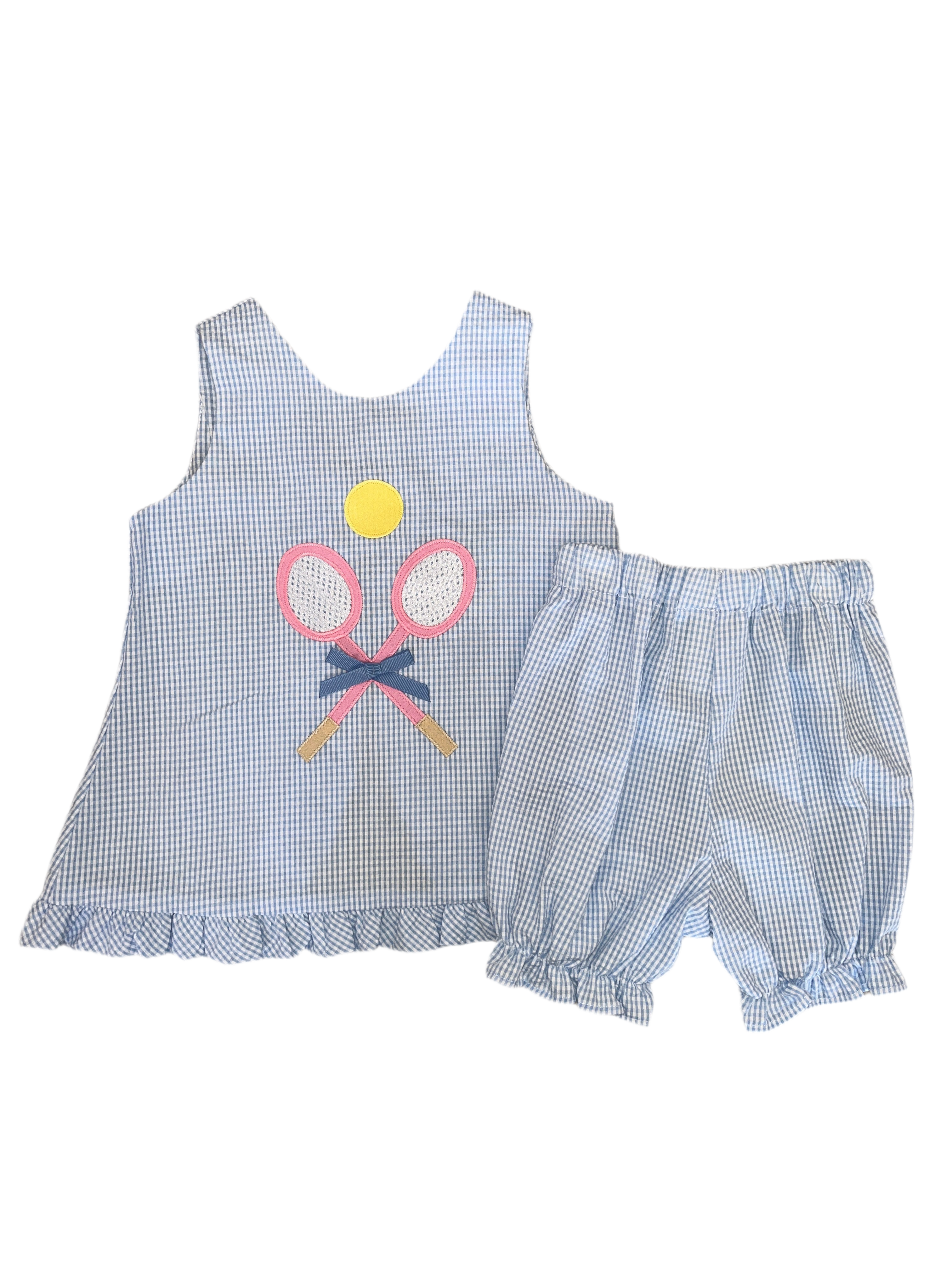 Funtasia too tennis ruffle bloomer set