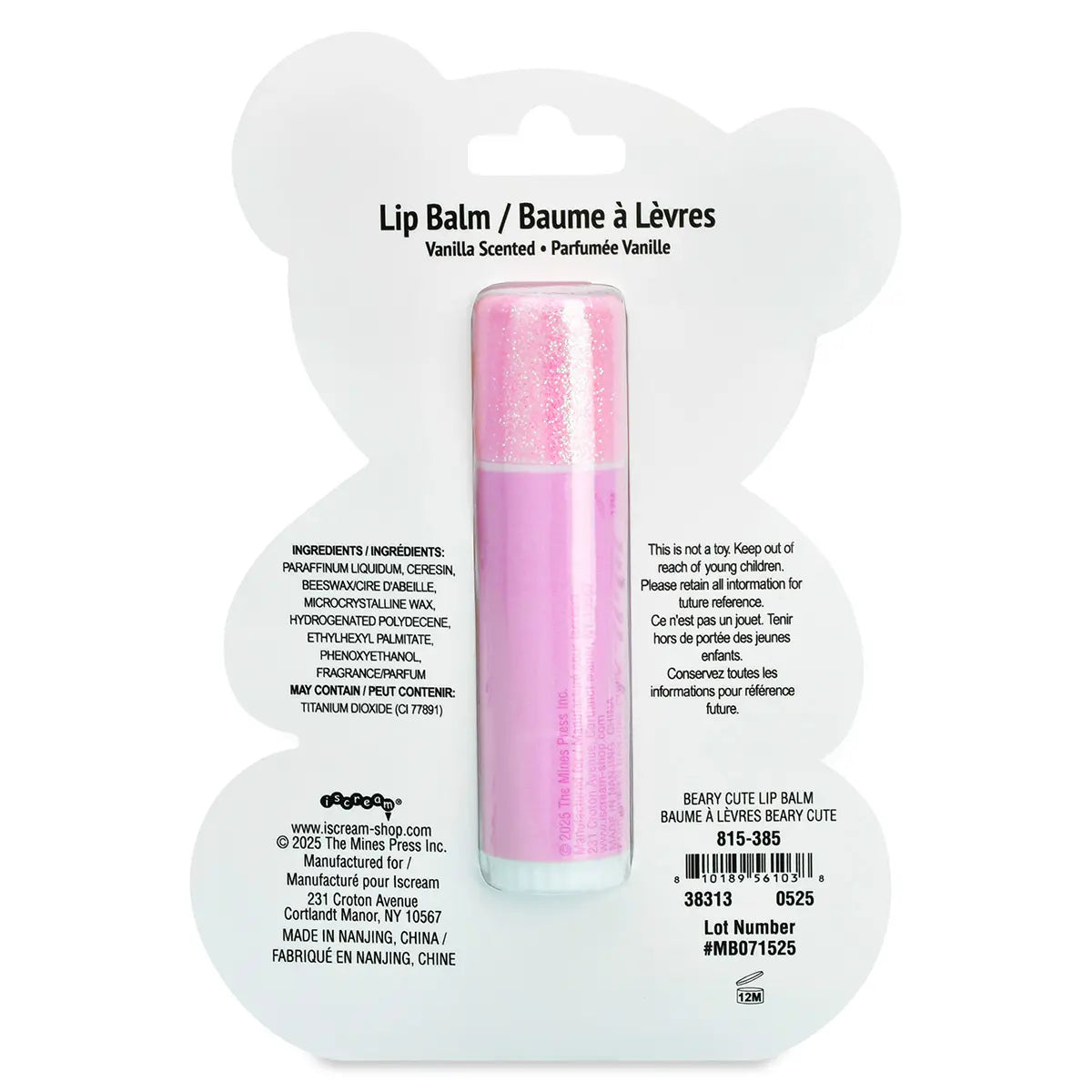 Beary Cute Lip Balm