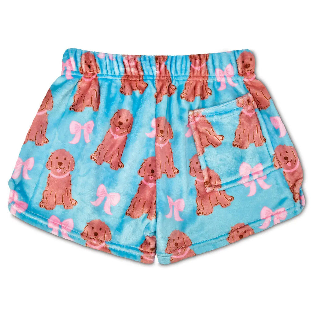 Pretty Pups Plush Shorts