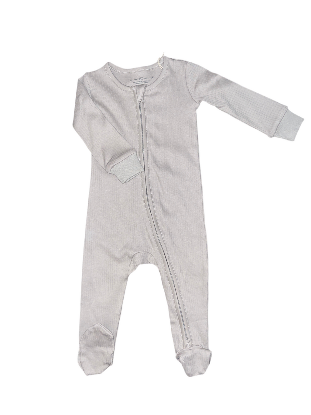 Organic Baby Ribbed Zipper Sleeper