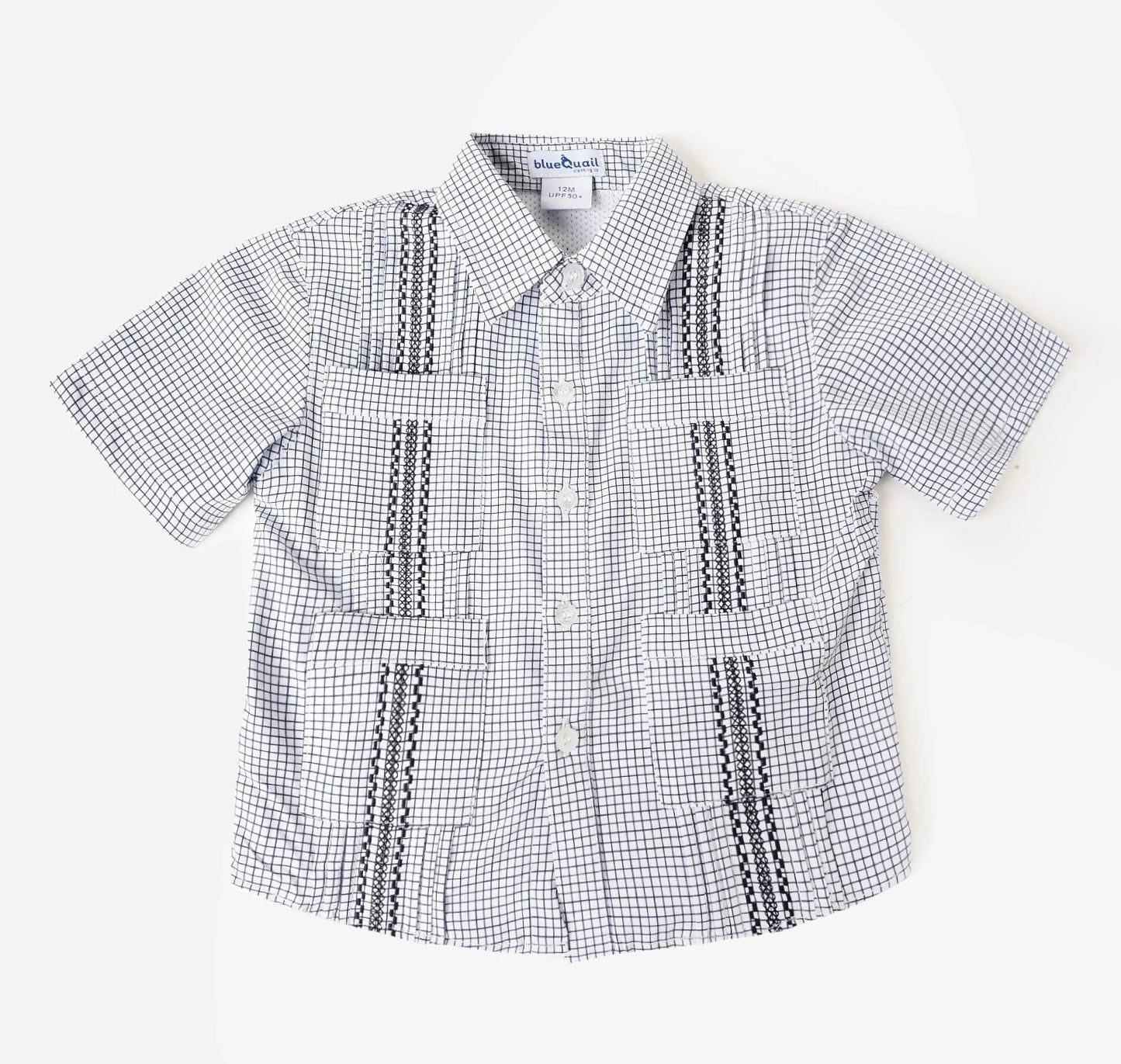 Blue Quail Guayabera Shirt