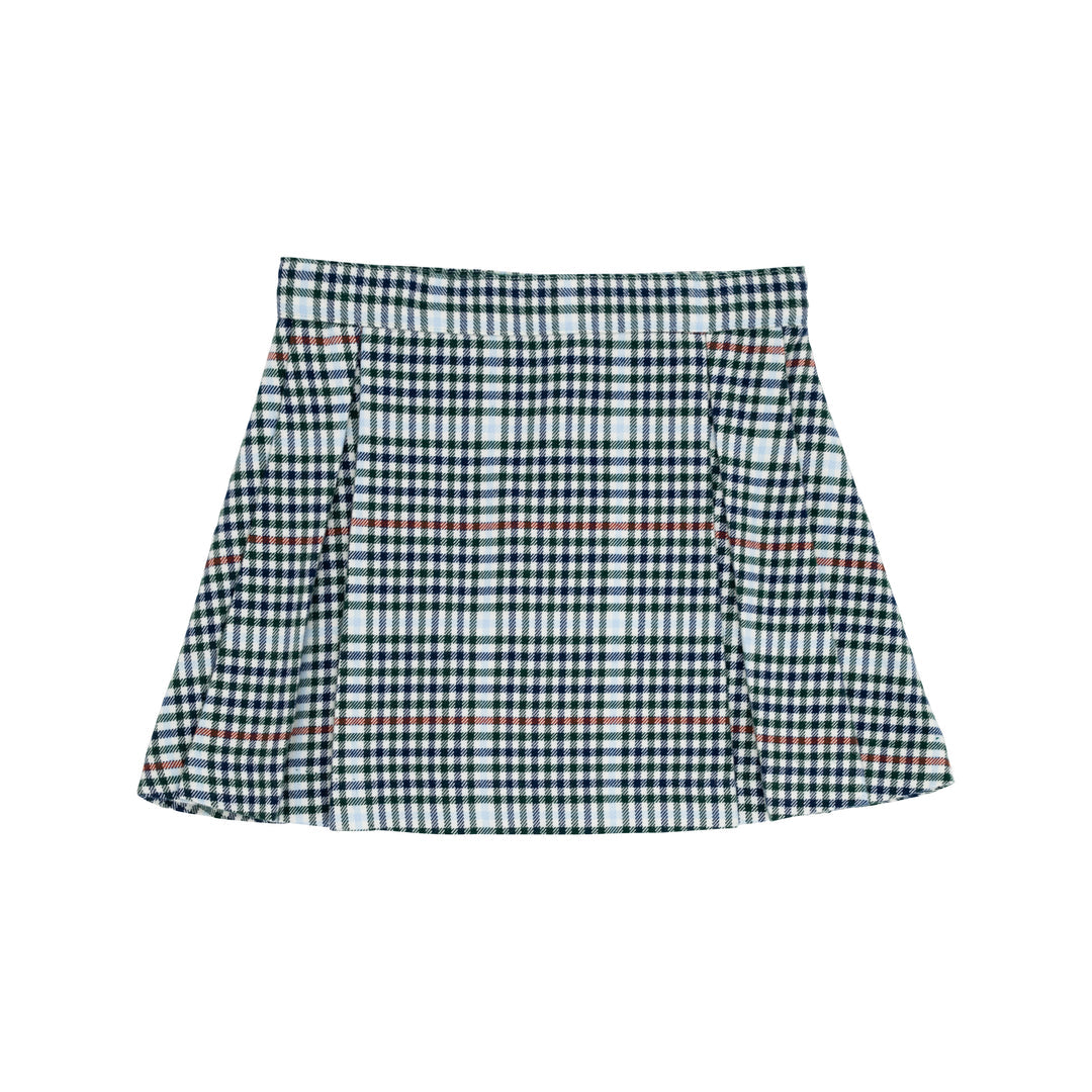 Parson pleated skirt