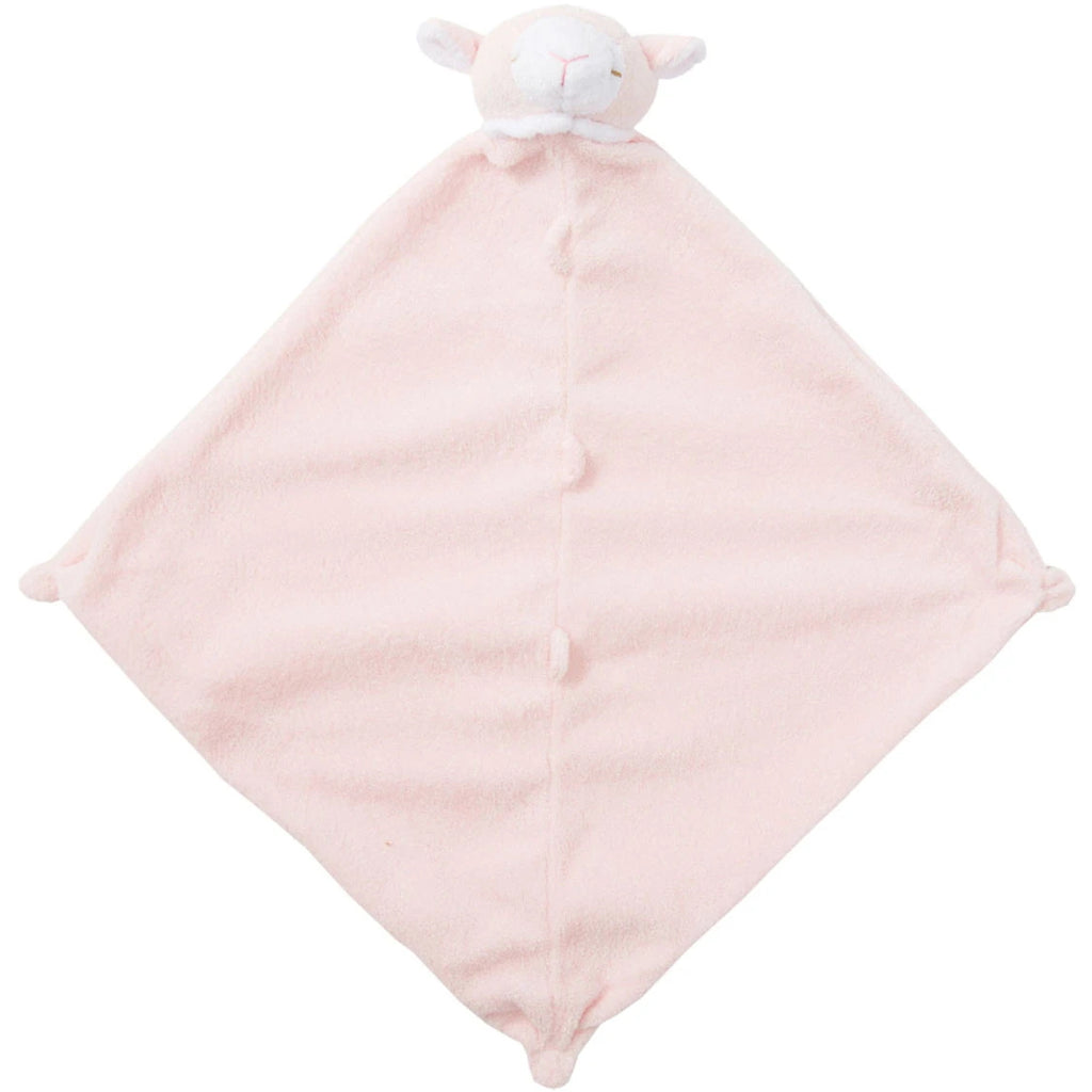 Angel Dear Pink Lamb Blankie 13" x 13"