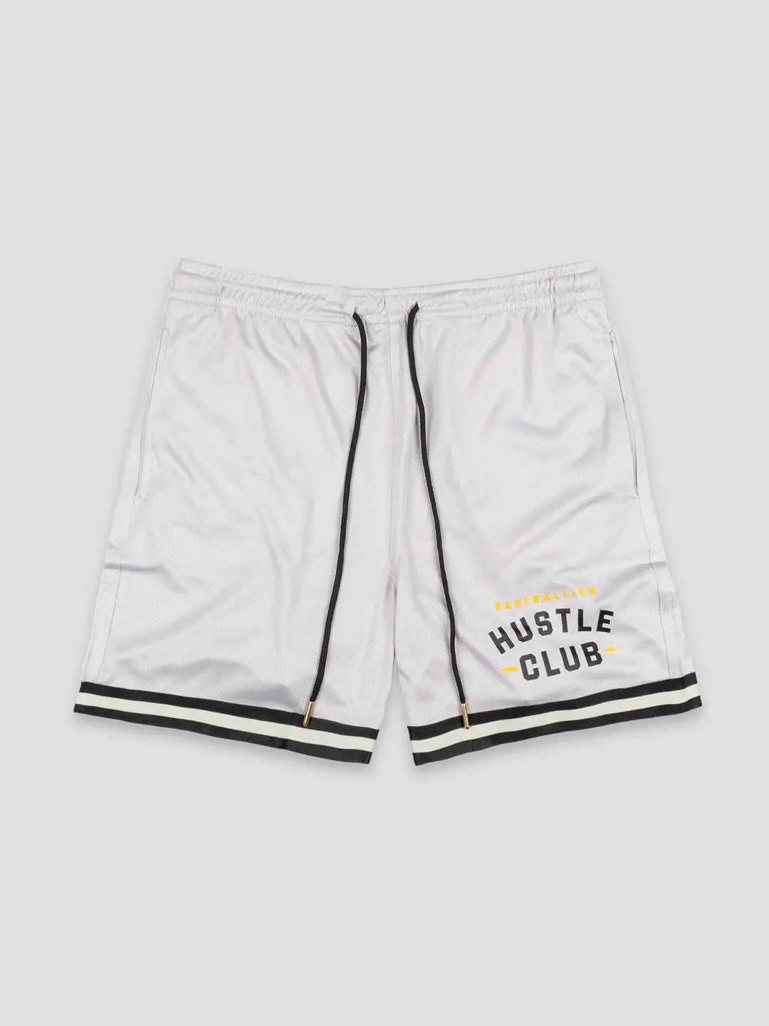 Baseballism Hustle Club Shorts Grey