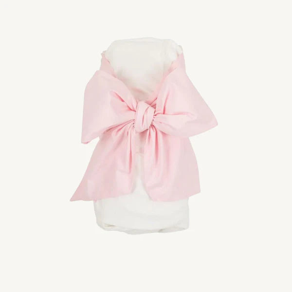 Beaufort Bonnet Bow Swaddle Broadcloth Pink