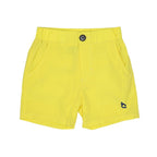 Blue Quail Shorts - Yellow