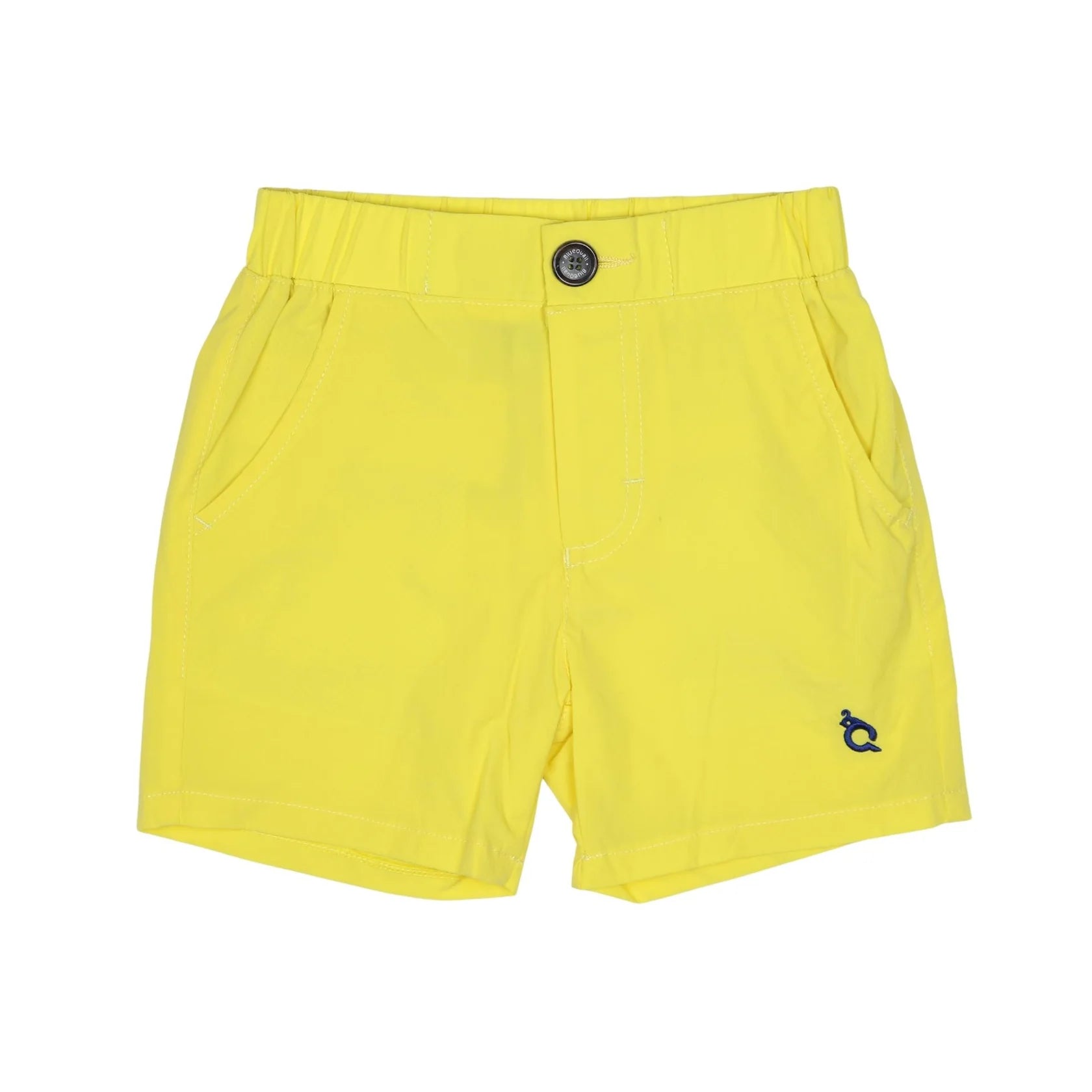 Blue Quail Shorts - Yellow
