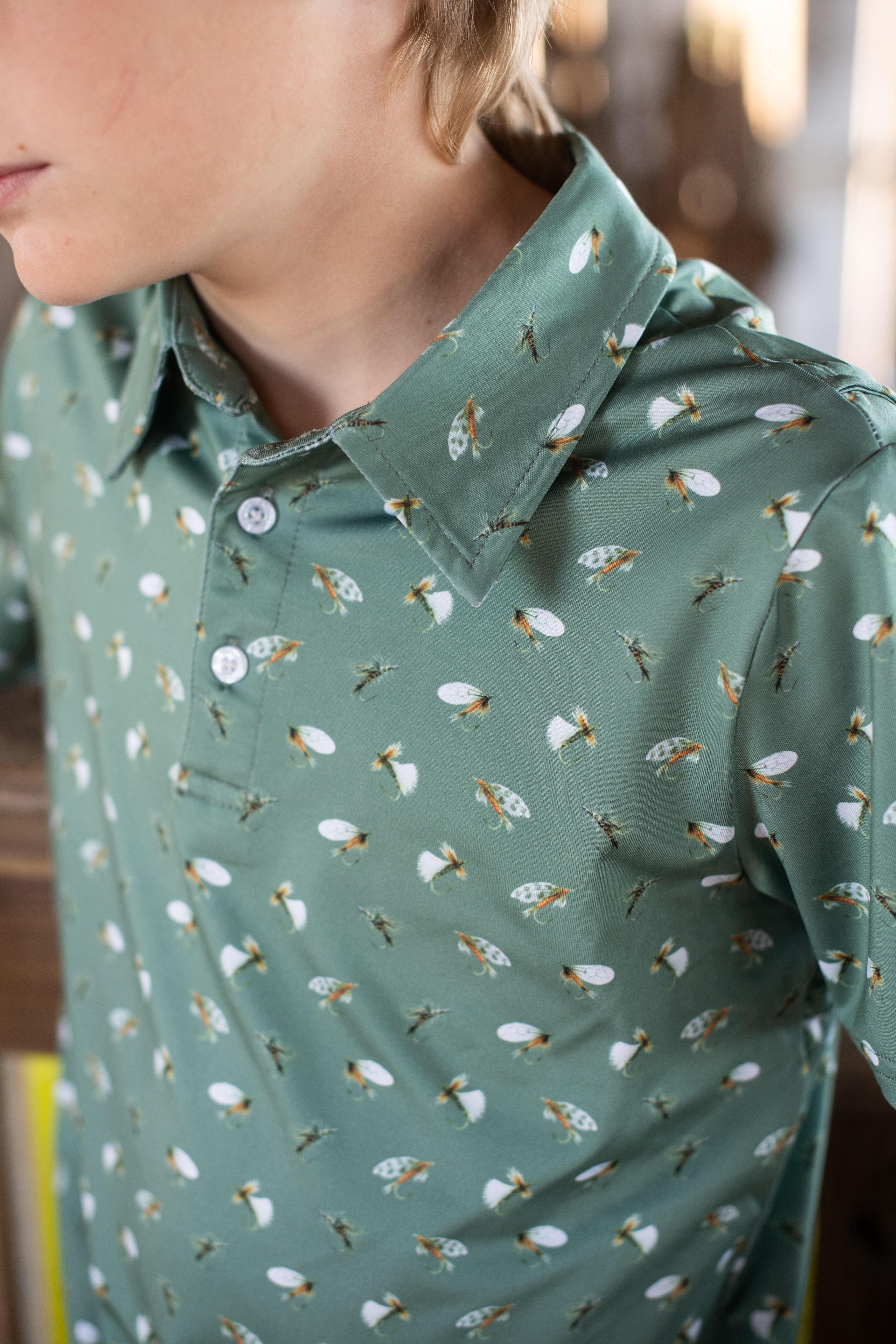 Blue Quail Fly Fishing Polo SS