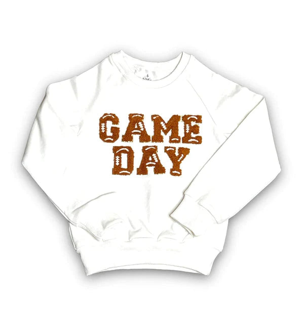 Game Day Chenille Lettered Sweatshirt