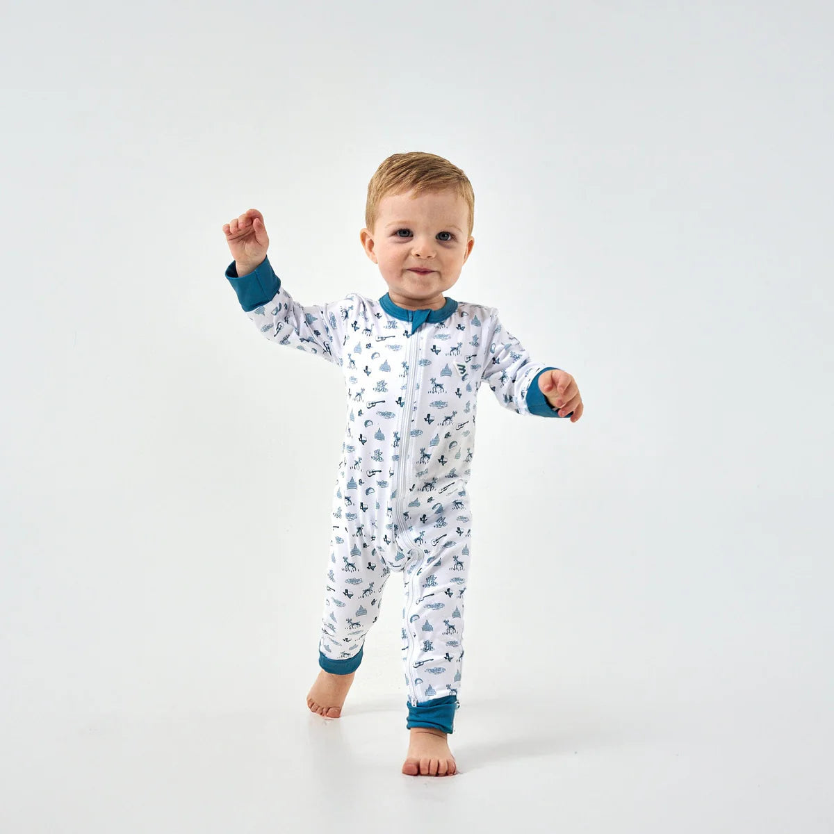 Burlebo Baby Zip Up - Lone Star State