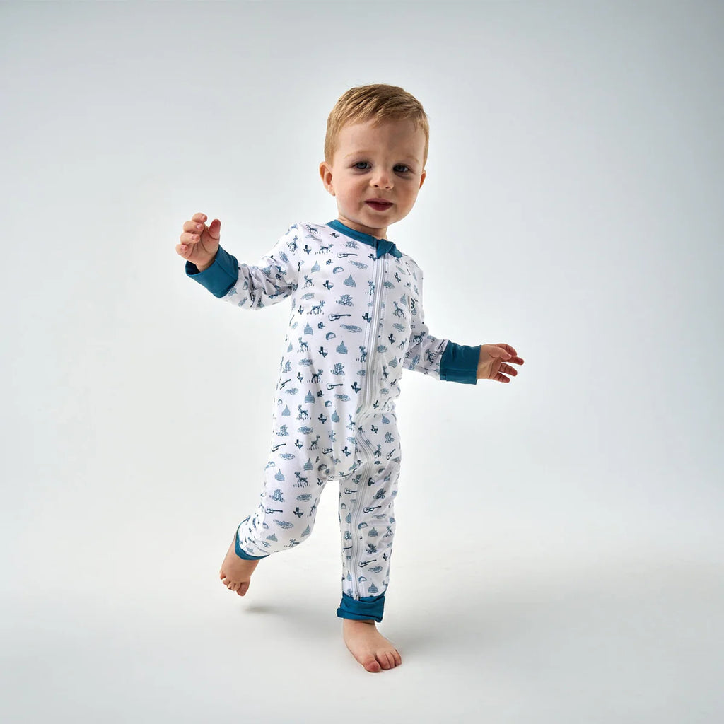 Burlebo Baby Zip Up - Lone Star State