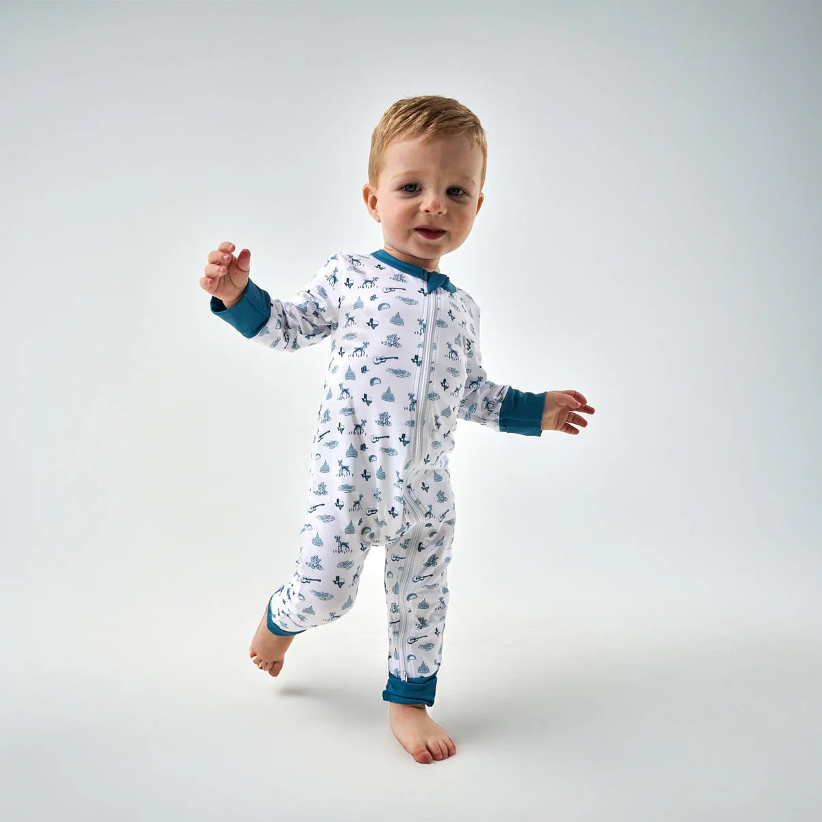 Burlebo Baby Zip Up - Lone Star State