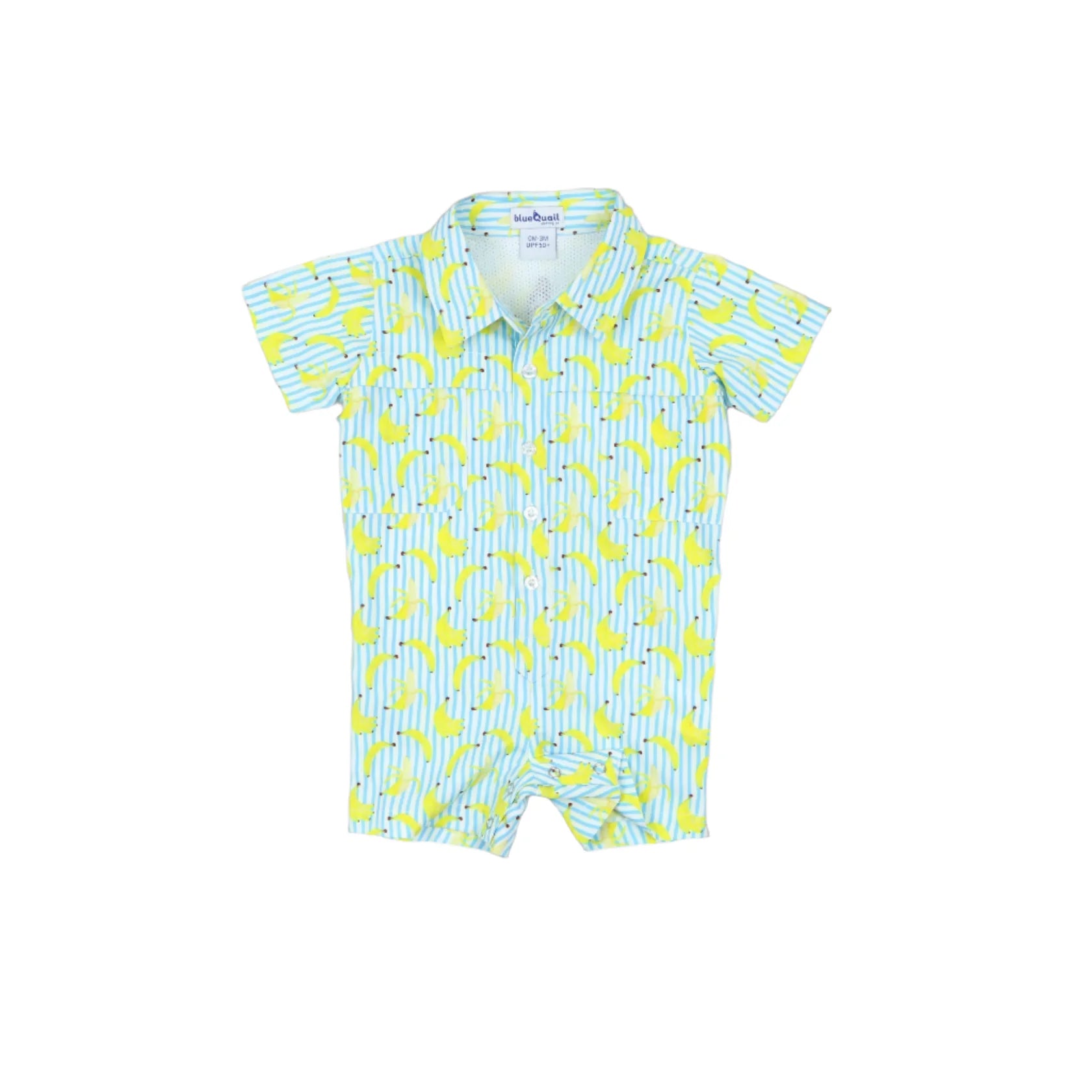 Blue Quail Banana Romper