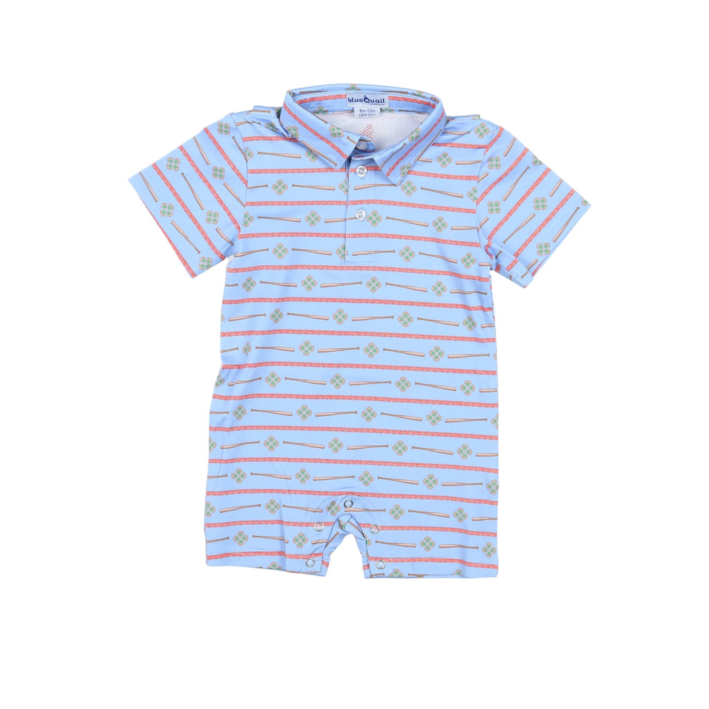 Blue Quail Extra Innings Romper