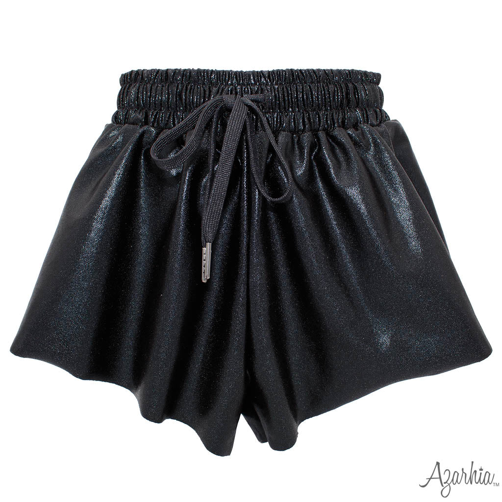 Azarhia Shimmer Butterfly Short-Black