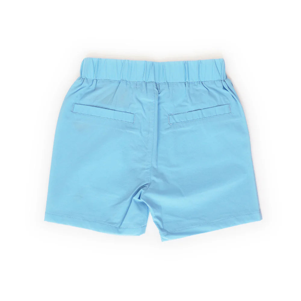 Blue Quail Shorts - Light Blue