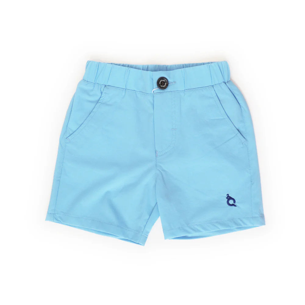 Blue Quail Shorts - Light Blue
