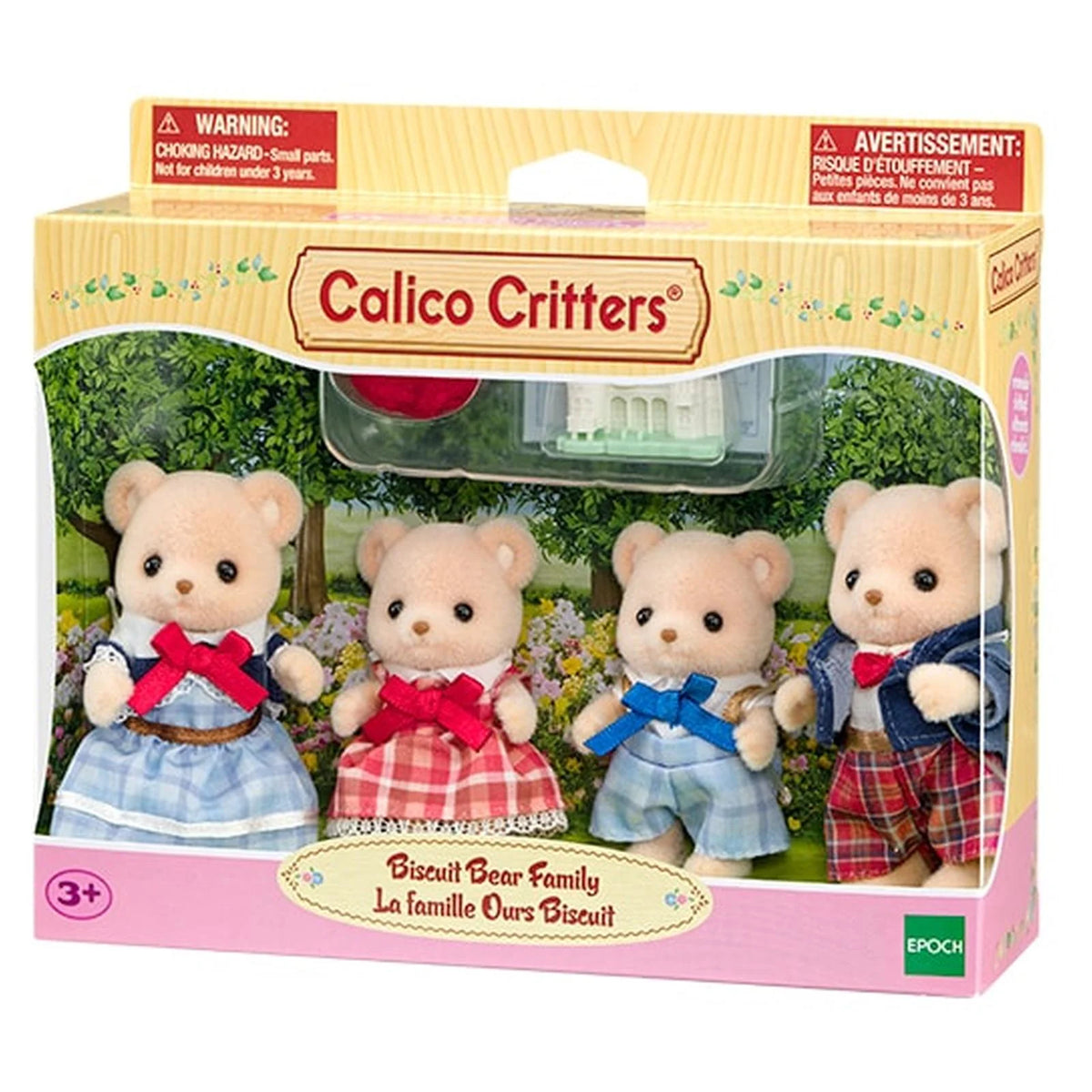 Calico Critters  Biscuit Bear Family