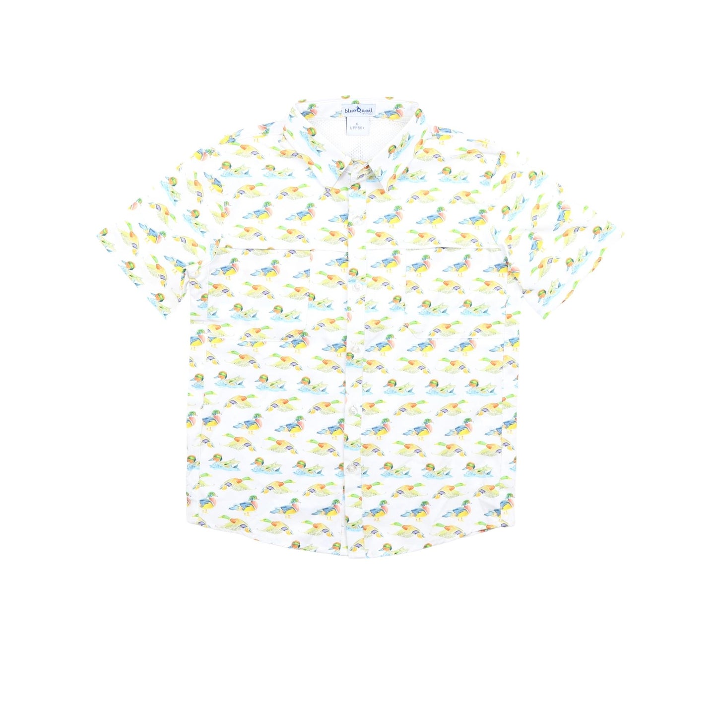 Blue Quail Short Sleeve Shirt