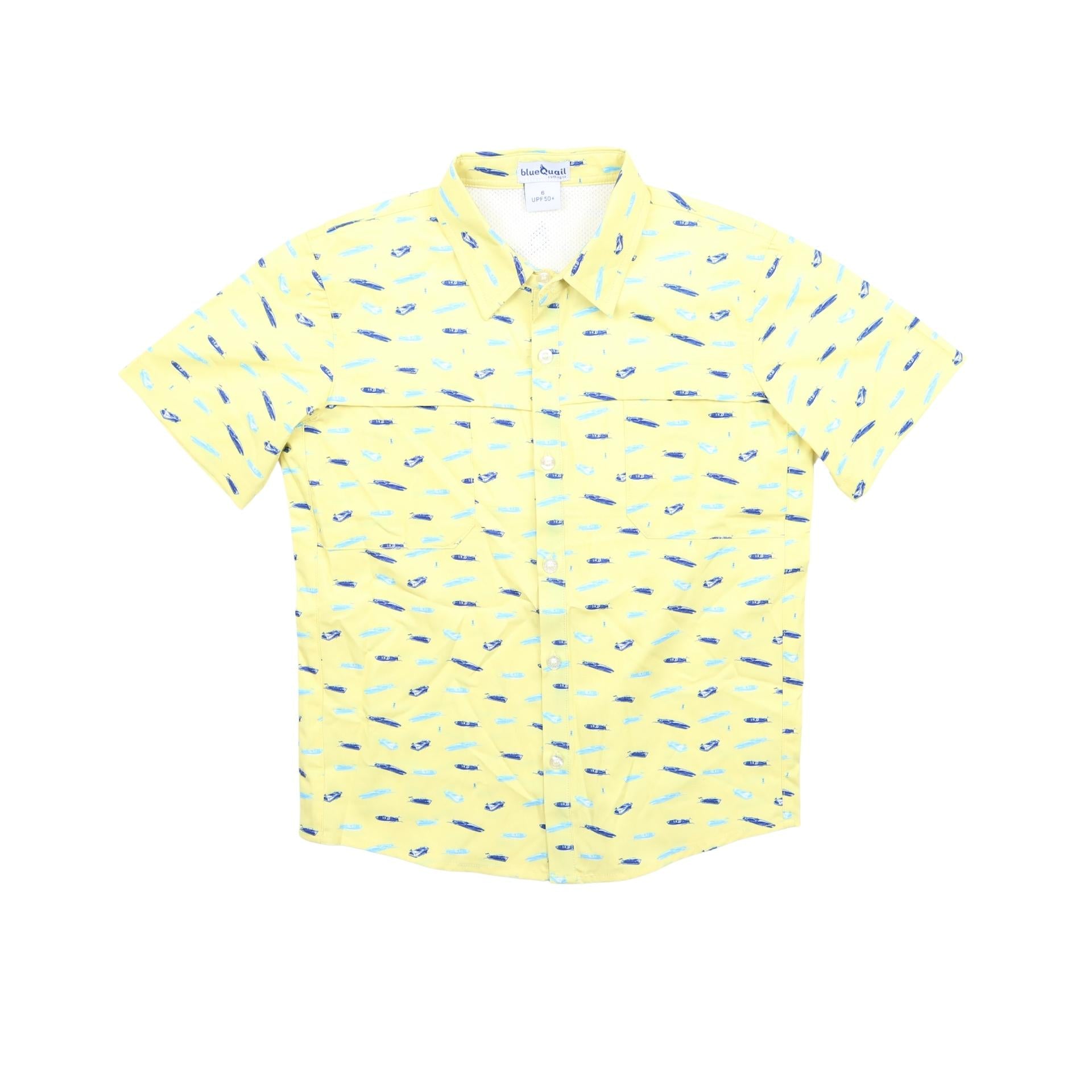 Blue Quail Short Sleeve Shirt