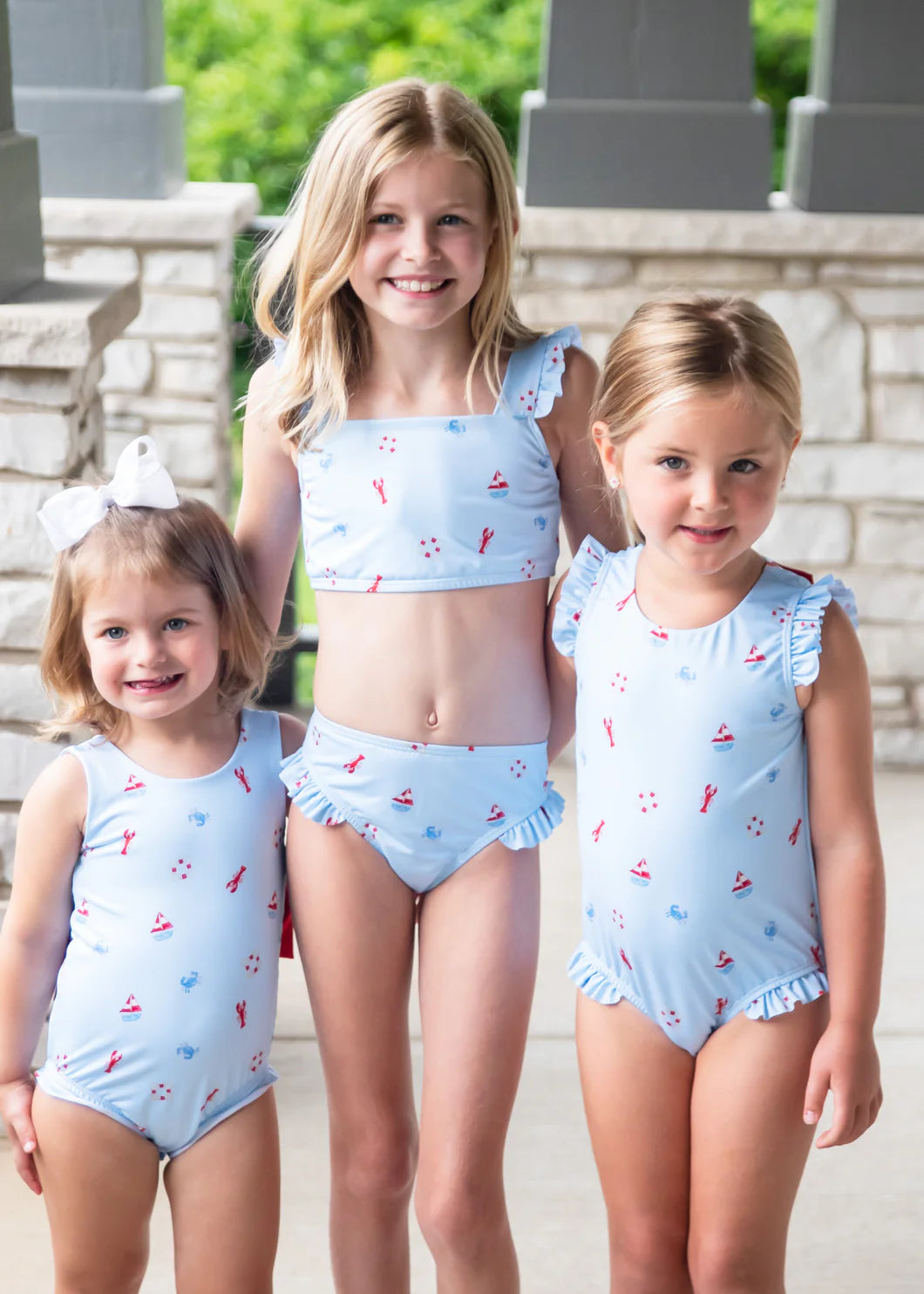 Jams & Lottie One Piece Swimsuit - Lobster