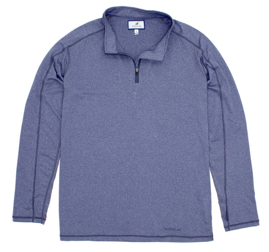 Properly Tied Fin Pullover- Navy Heather