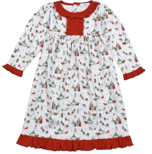 Santa is Coming to Town Morning Dress