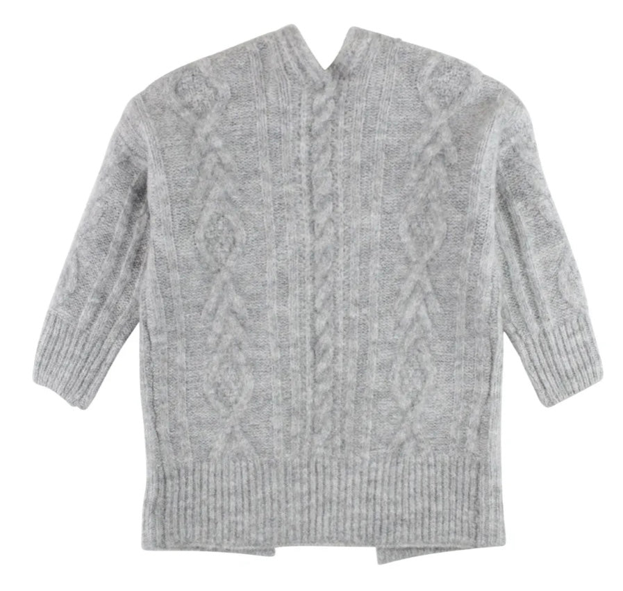 Cozy Cardigan - Heather light gray