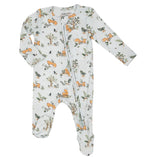 Angel Dear 2 Way Zipper Footie- Baby Fox